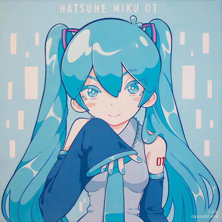 初音ミク (2024 - 40cmx40cm