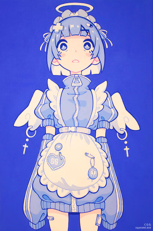 青い天使 (2024 - 60cmx40cm)