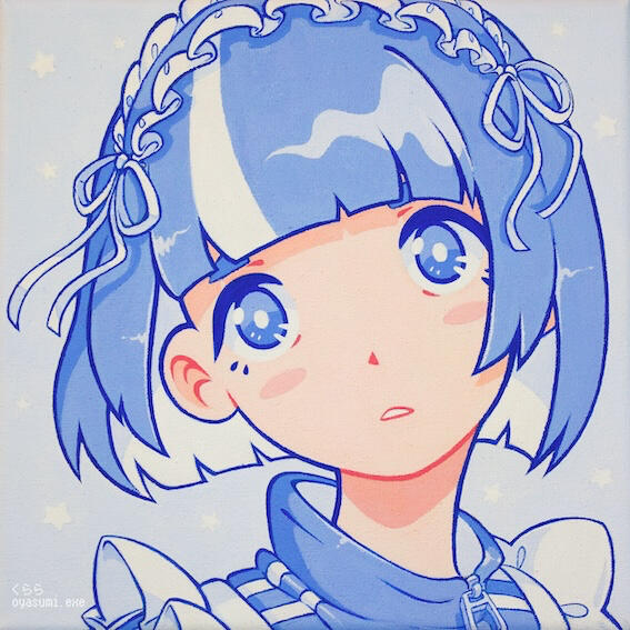 天使の子 (2023 - 20x20cm)